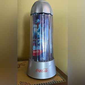 Coca Cola Pilar Bear Rotating Lamp